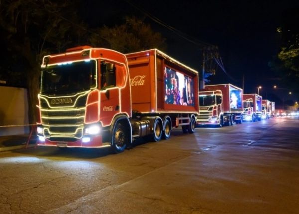 Caravana de Natal da Coca Cola vai passar por Mogi